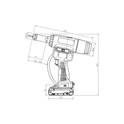 Gesipa Akku-Blindnietmuttern-Setzgerät FireBird Pro Gold Edition im Karton