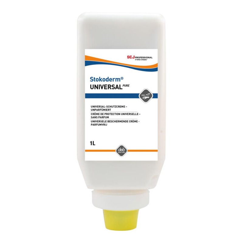 Stokoderm UNIVERSAL PURE Hautschutzcreme univers. 1.000 ml Softflasche
