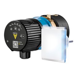 Vortex Trinkwasser-Zirkulationspumpe BWO 155 MA 230 V, ON, m Funk u FS, 1/2' IG, R-Geh.