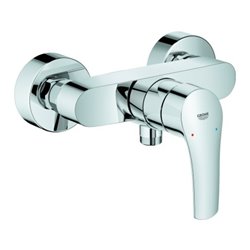 Grohe Brause-Einhebelmischer Eurosmart 1/2', Wandmontage, chrom