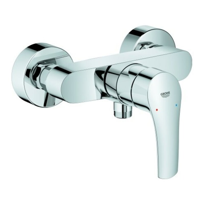 Grohe Brause-Einhebelmischer Eurosmart 1/2', Wandmontage, chrom