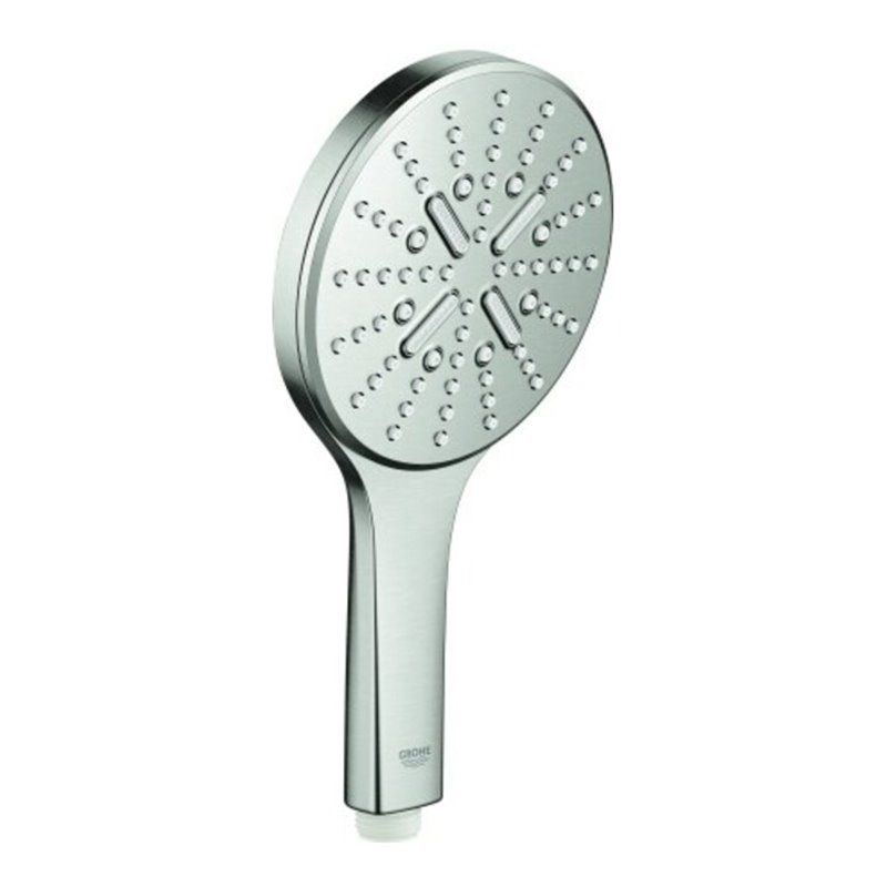 Grohe Handbrause Rainshower SmartActive 130 3 S-Art., m Begr 9,5 l/m., superst.