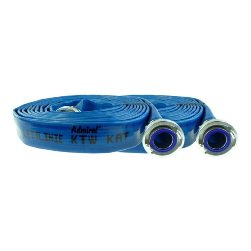 Trinkwasserschlauch Admi®Star DVGW 602t ID 50mm Wandst.2mm L.10m ADMIRAL