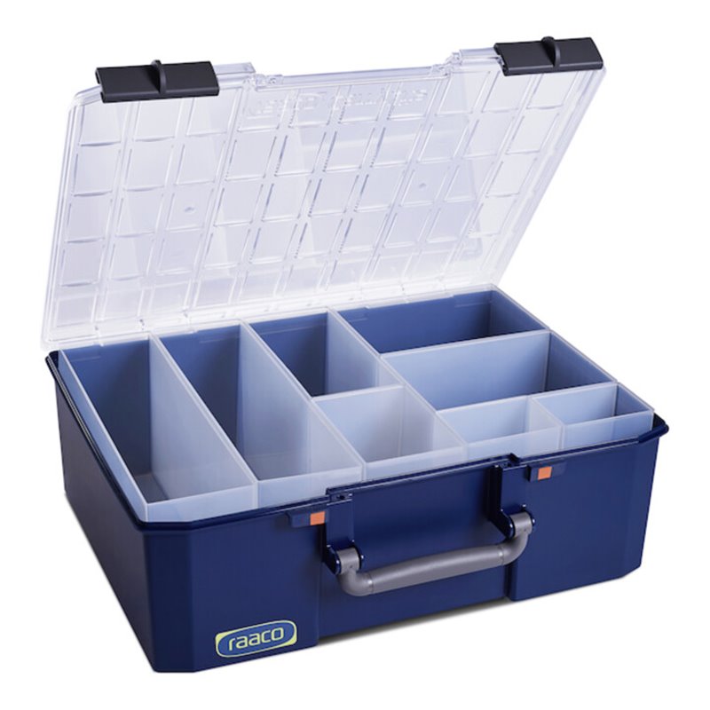 Raaco Sortimentskasten„CarryLite“, Anzahl Fächer: 8