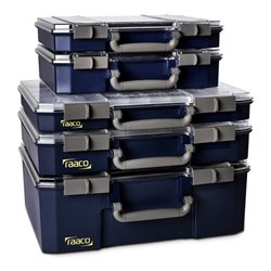 Raaco Sortimentskasten„CarryLite“, Anzahl Fächer: 8