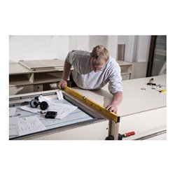 STABILA CLASSIC SET 70, 3-teiliges Wasserwaagen-Set: 100 cm, 60 cm, 40 cm, leichtes Alu-Profil, Made in Germany