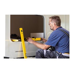 STABILA CLASSIC SET 70, 3-teiliges Wasserwaagen-Set: 100 cm, 60 cm, 40 cm, leichtes Alu-Profil, Made in Germany