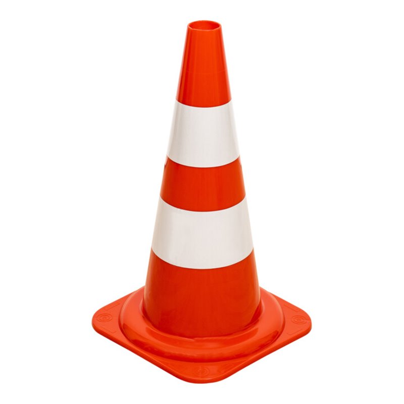 STIER Leitkegel 500 mm 2 Streifen