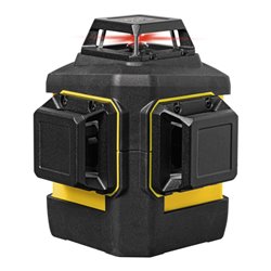 STABILA 12-V-System Kreuzlinienlaser LAX 600, selbstnivellierend, 3 x 360° rote Laserlinien, max. Reichweite: 30 m, CAS-Akku und