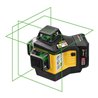 STABILA 12-V-System Kreuzlinienlaser LAX 600 G, selbstnivellierend, 3 x 360° grüne Laserlinien, max. Reichweite: 40 m, CAS-Akku 