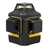 STABILA 12-V-System Kreuzlinienlaser LAX 600 G, selbstnivellierend, 3 x 360° grüne Laserlinien, max. Reichweite: 40 m, CAS-Akku 