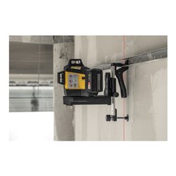 STABILA 12-V-System Kreuzlinienlaser LAX 600, selbstnivellierend, 3x 360° rote Laserlinien, max. Reichweite: 30 m, Tragekoffer, 