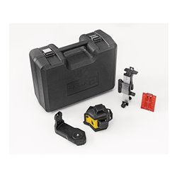 STABILA 12-V-System Kreuzlinienlaser LAX 600, selbstnivellierend, 3x 360° rote Laserlinien, max. Reichweite: 30 m, Tragekoffer, 