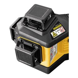 STABILA 12-V-System Kreuzlinienlaser LAX 600, selbstnivellierend, 3x 360° rote Laserlinien, max. Reichweite: 30 m, Tragekoffer, 