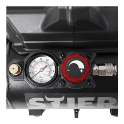 STIER Flüsterkompressor 59 dB(A) 215-8-6, ölfrei