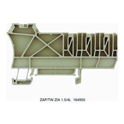 Weidmüller Abschlussplatte ZAP/TW ZIA1.5/4L