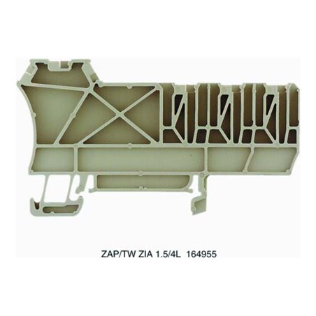 Weidmüller Abschlussplatte ZAP/TW ZIA1.5/4L