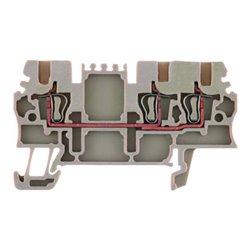 Weidmüller Durchgangsklemme ZDU 1.5/3AN