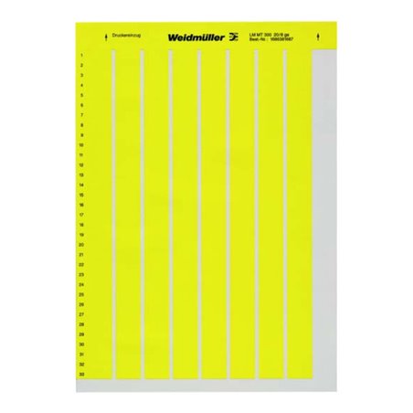 Weidmüller Gerätemarkierer LM MT300 20X8 GE