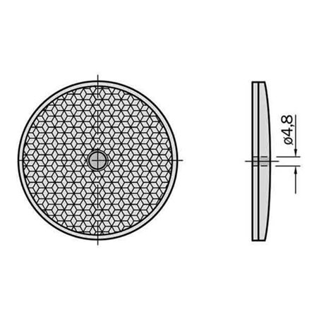 Sick Reflektor D83mm C110