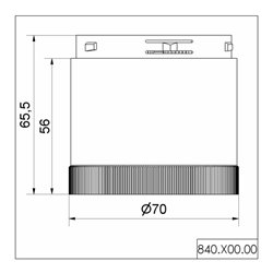 Werma Dauerlichtelement rot 84010000