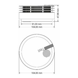 Hekatron Vertriebs Rauchwarnmelder Genius Plus-N (VE30)
