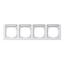 Gira Abdeckrahmen 4f.rws waagerecht, bruchsi. 109429