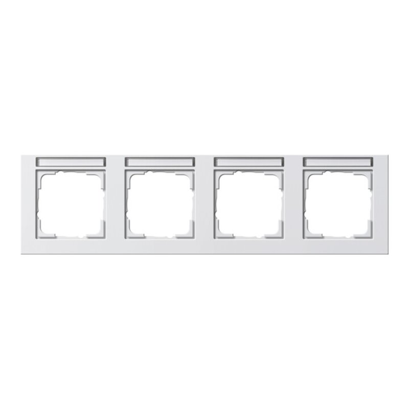 Gira Abdeckrahmen 4f.rws waagerecht, bruchsi. 109429