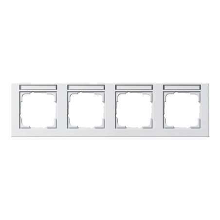 Gira Abdeckrahmen 4f.rws waagerecht, bruchsi. 109429