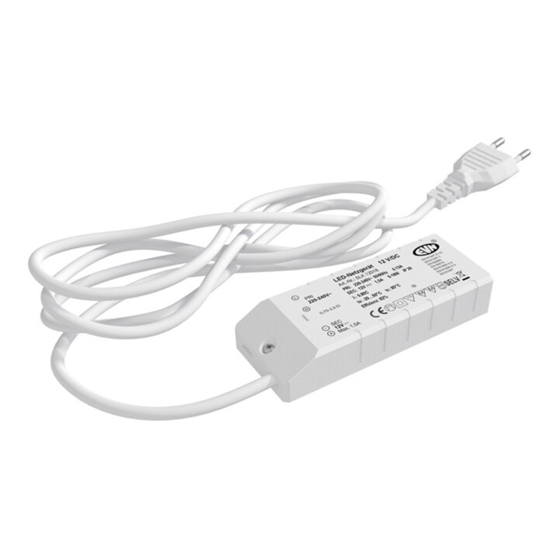 EVN Lichttechnik LED-Netzgerät 12VDC 1-18 Watt SLK 120 18