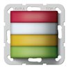 Gira Zimmersignalleuchte Rot/Weiß/Gelb/Grün 594400