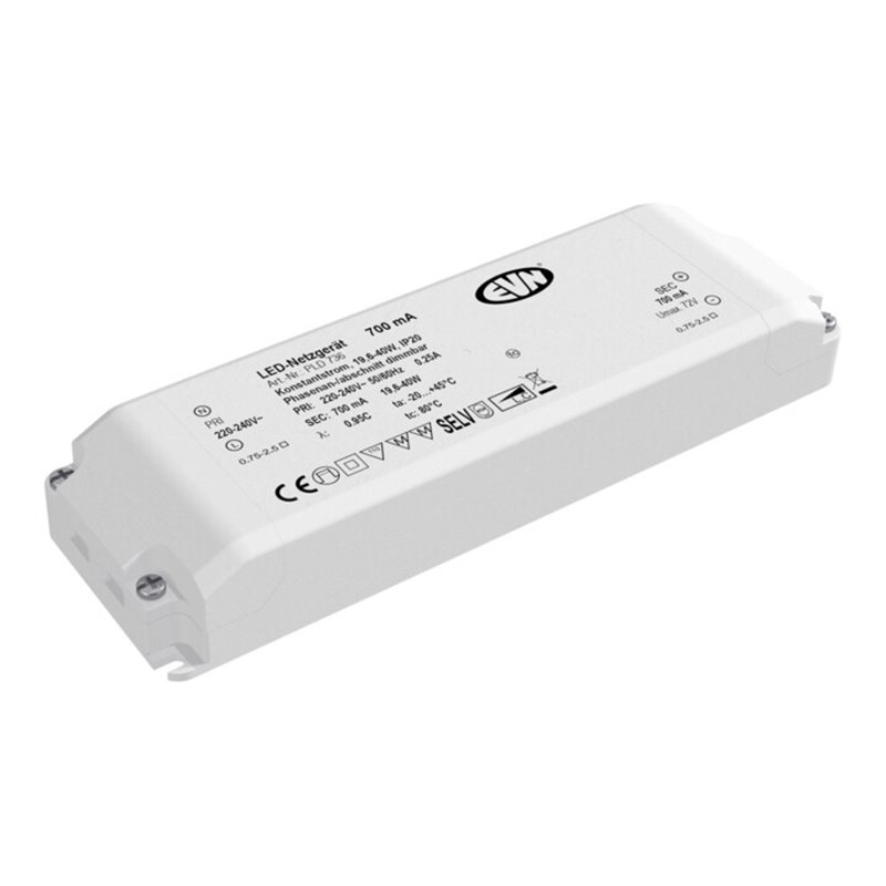 EVN Lichttechnik LED-Netzgerät 700mA 17-36 Watt dim PLD 736