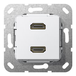 Gira HDMI 2fach Gender Changer rws 567103