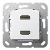 Gira HDMI 2fach Gender Changer rws 567103