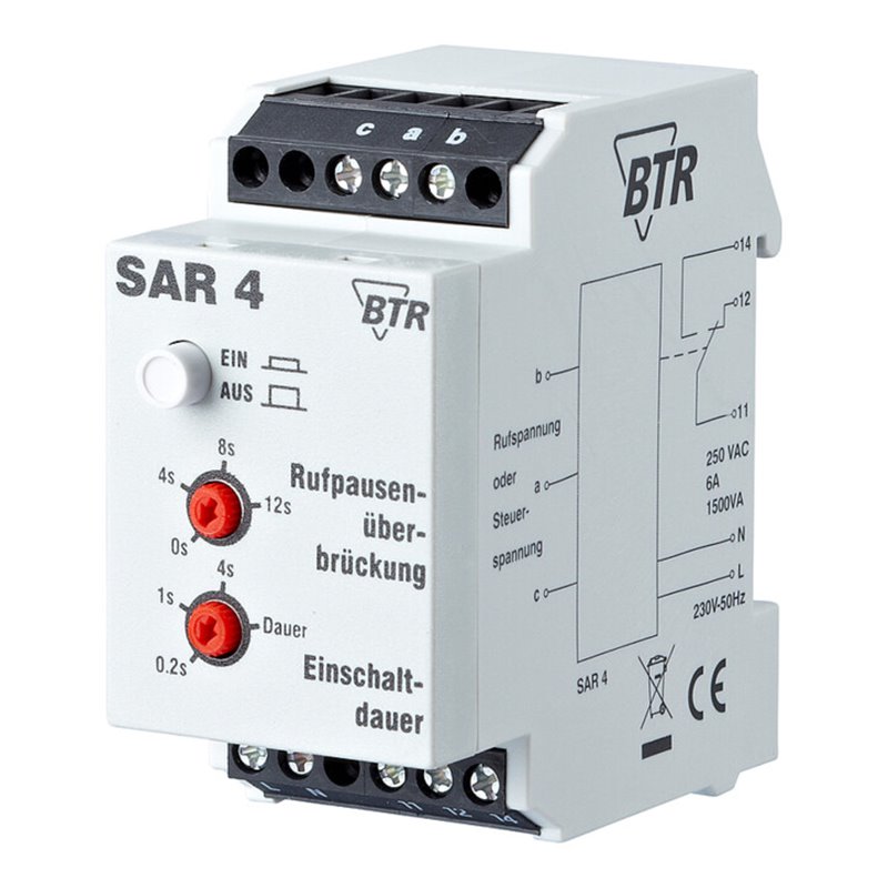 BTR NETCOM Anschaltrelais SAR 4