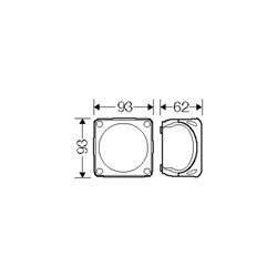 Hensel Kabelabzweigkasten 1,5-2,5qmm 3phasig WP 0202 B