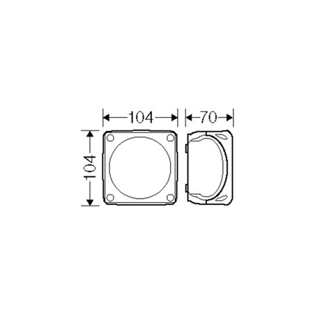 Hensel Kabelabzweigkasten 1,5-4qmm 3phasig WP 0404 B