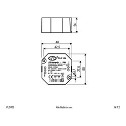 EVN Lichttechnik LED-Netzgerät 350mA 5-9W IP65 PLD109