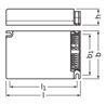 OSRAM BETRIEBSGERÄTE LED-Konverter 600...1400mA, 50W OTiDALI502202401A4LT