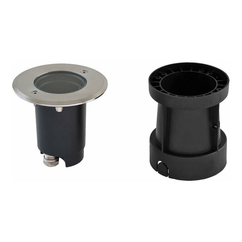 EVN Lichttechnik Bodeneinbauleuchte V2A 230V GU10 35W 679 235