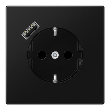 Jung SCHUKO Steckdose mit USB Typ A LS1520-18ASWM