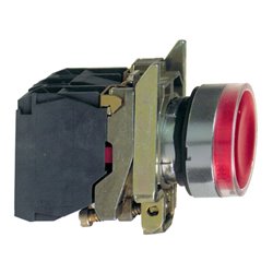 Schneider Electric Leuchtdrucktaster rt LED Modul 24V 1S 1Ö XB4BW34B5