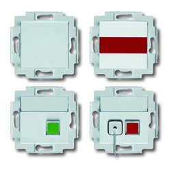 Busch-Jaeger Ruf-Set für Behinderten-WC studioweiß 1510 UC-84-101