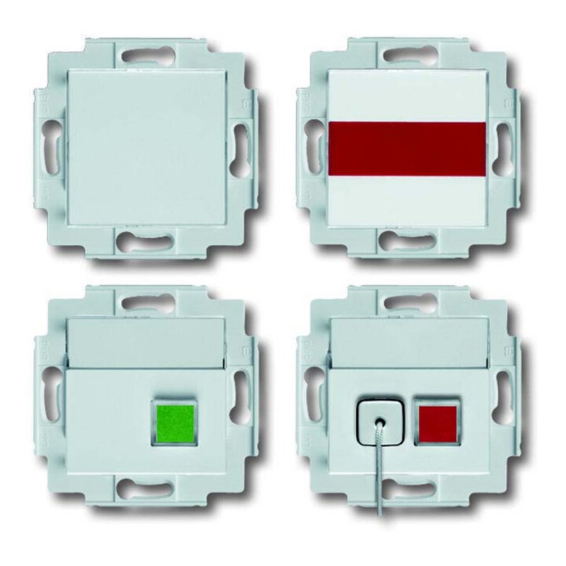 Busch-Jaeger Ruf-Set für Behinderten-WC studioweiß 1510 UC-84-101