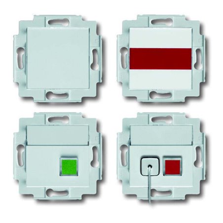 Busch-Jaeger Ruf-Set für Behinderten-WC studioweiß 1510 UC-84-101