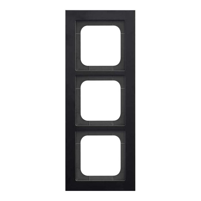 Busch-Jaeger Abdeckrahmen schwarz matt 1723-275