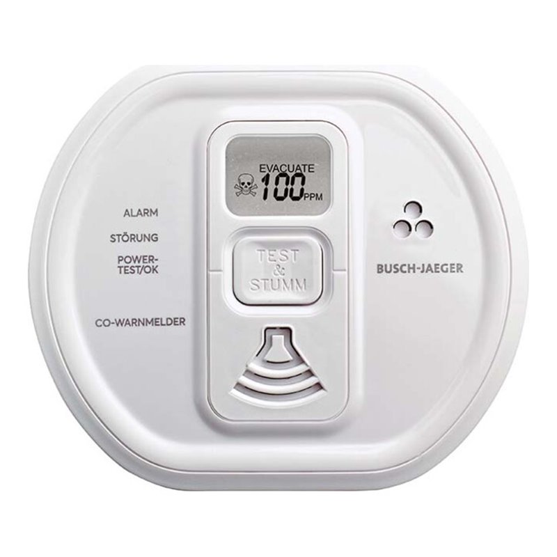 Busch-Jaeger CO-Alarm Melder Professional stud/ws 6839/01-84