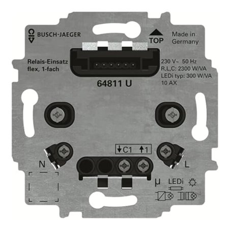 Busch-Jaeger Relais-Einsatz flex 64811 U