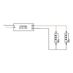 Brumberg Leuchten LED-Netzgerät 24V DC/max. 30W 17207000