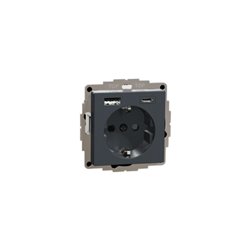 Merten Schuko Steckdose mit USB Ladegerät MEG2367-0414